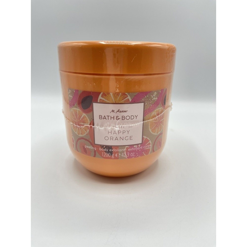 M.Asam Fruity Happy Orange Peeling Body Exfoliant 42.3 oz. NEW WITHOUT BOX